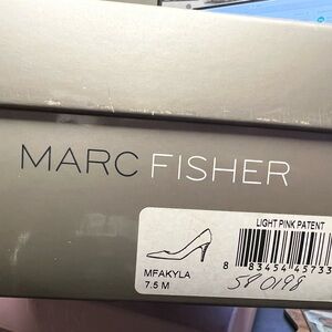 Marc Fisher Light Pink Patent Heels